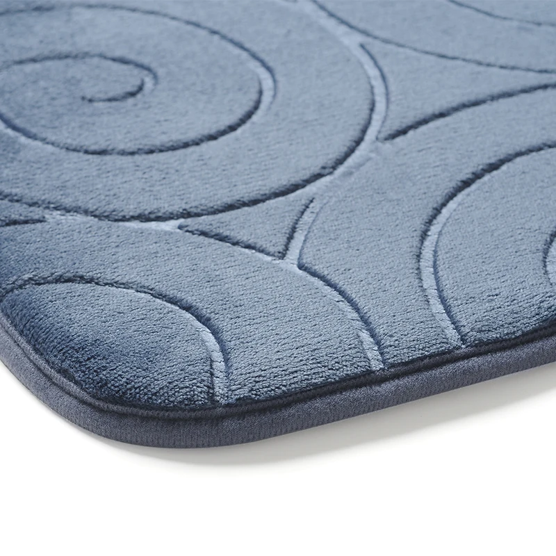 Luxury Soft Comfortable Highly Absorbent Memory Foam Bath Mat Non Slip