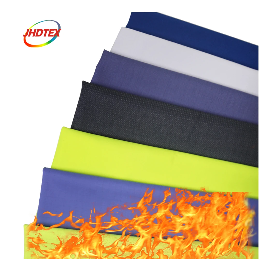 JHDTEX kevlar cotton nomex canvas anti fire fireproof flame fire retardant resistant fabric