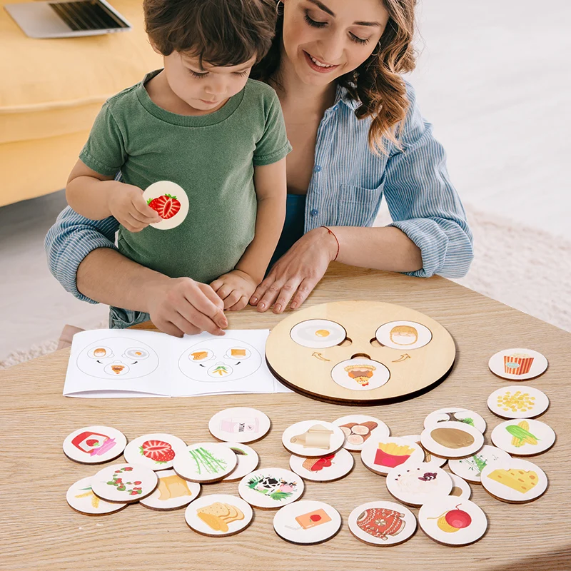 Biological Evolution Life Circle Board Science Cognitive Wooden Toys Children Early Education Montessori Teaching Aids