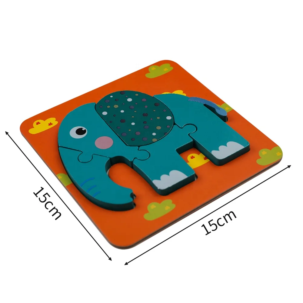 Huixue brand new children early educational kid jigsaw wooden puzzle for early educational toy