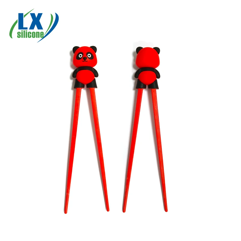 Custom Food Grade Silicone Animals Panda Cartoon Chopsticks
