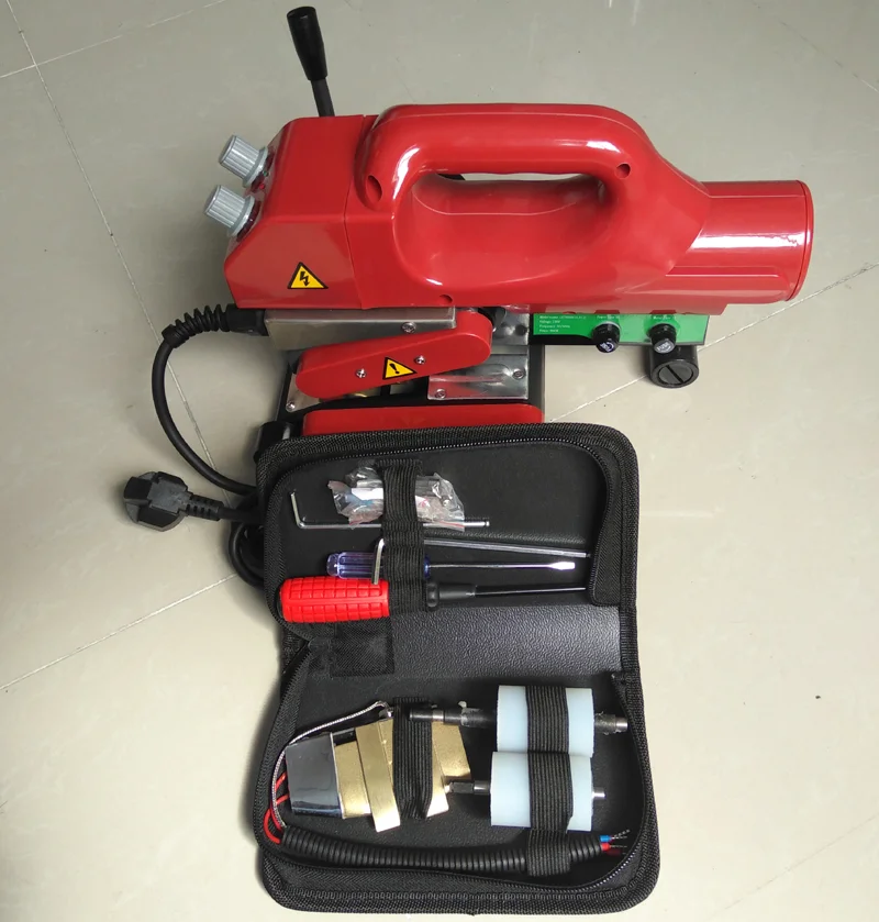 800w Plastic Geomembrane Welding Machine For 0.2~1.5mm Thickness Geomembrane