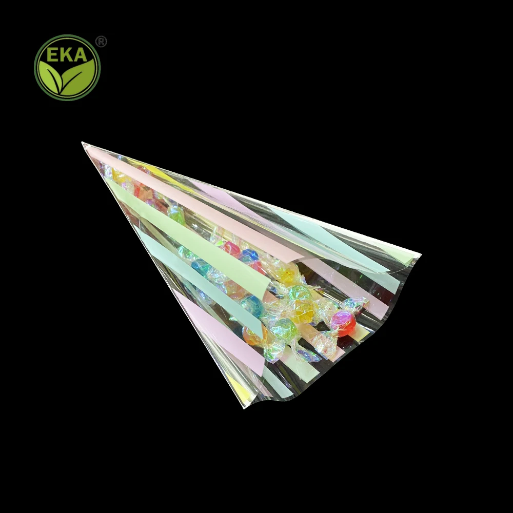 Custom party favor bags Christmas Festival Birthday Parties opp bag piping pastry packaging individual cookie bags
