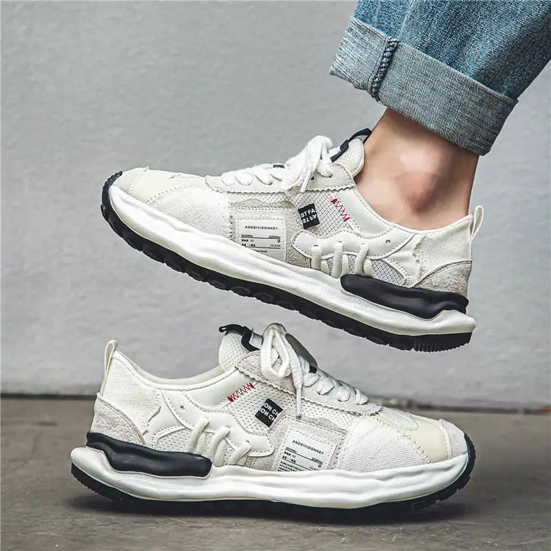 New Arrival Wholesale Breathable Shock Absorption Running Sneaker Casual Campus Skateboarding Shoes Walking Style Shoes