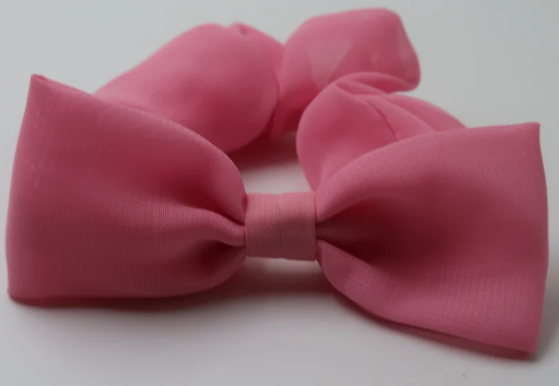 factory supply custom cute hair bow scrunchie for kids