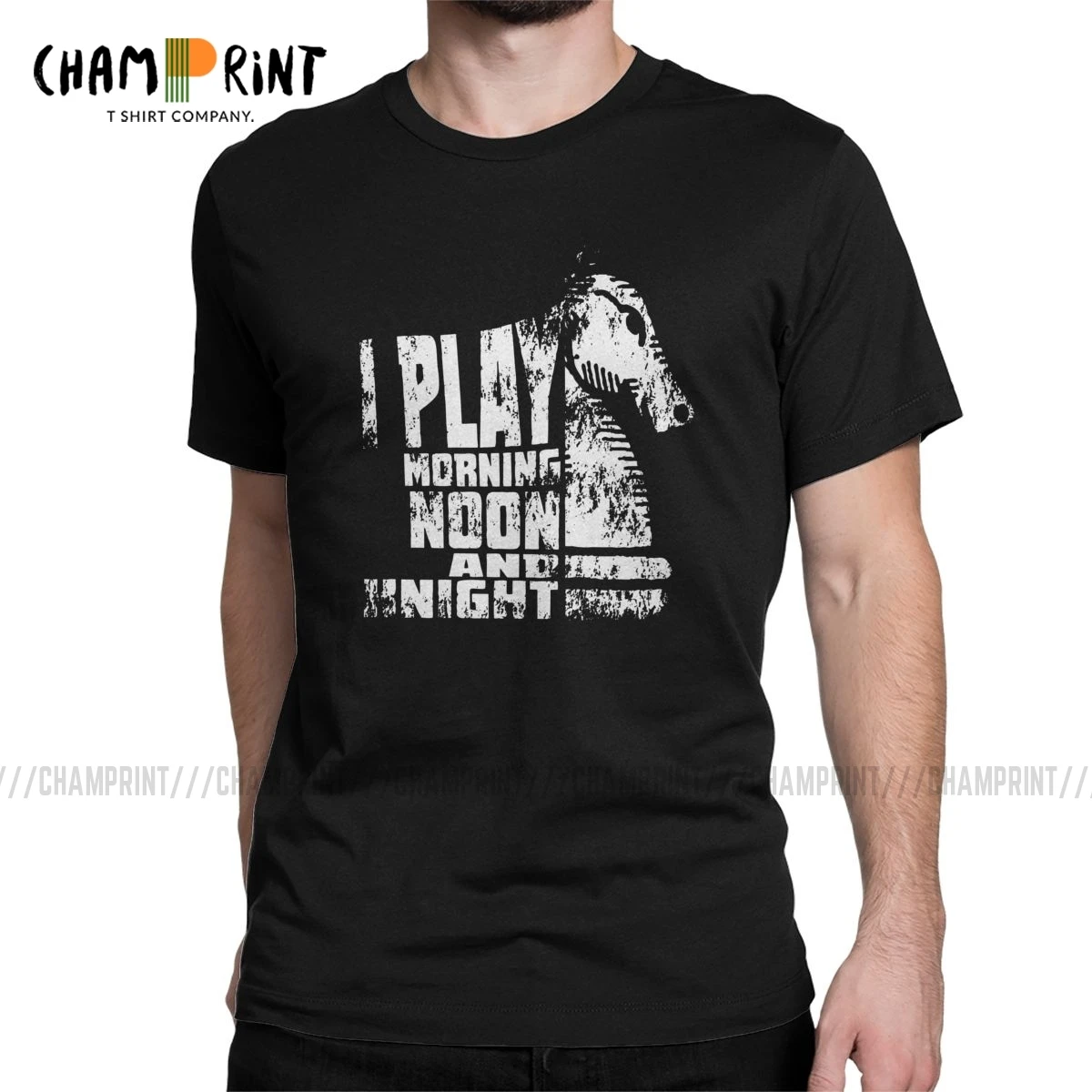 
Funny Chess Gift T Shirts Men 100% Cotton Awesome T-Shirts Round Collar Intellectual Game Player Tees Short Sleeve Clothes Gift 