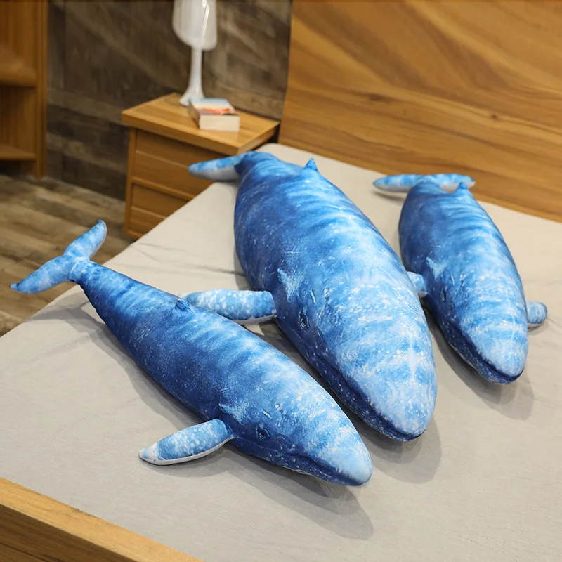 Giant Custom Design Whale shark Plush Toy blue whale pillow plush toy Stuffed toy Animal Plush Whale