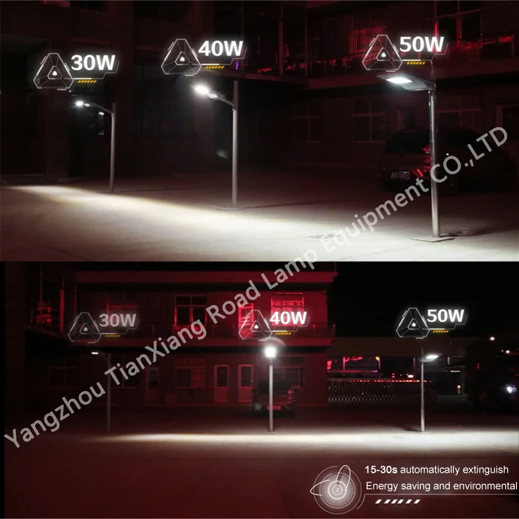 Hot Products China Suppliers Mini integrated All In One 10W 20W 30W Aluminum Lamp Housing Outdoor IP65 Solar street light