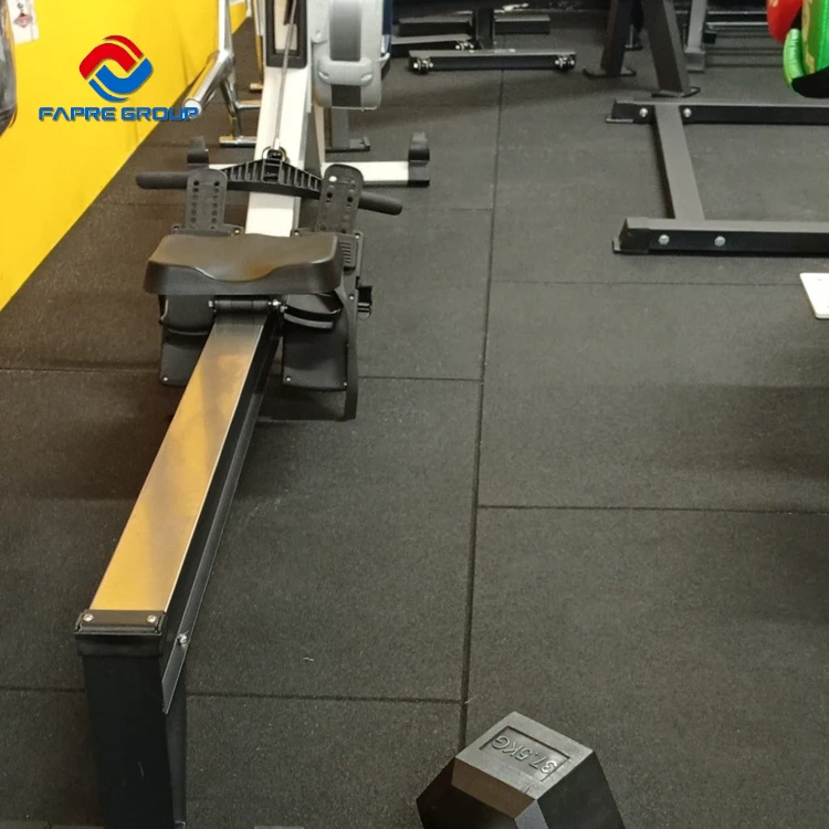 Non Toxic Composite Rubber Tile with Color EPDM Gym Rubber Flooring Mat Wholesaler