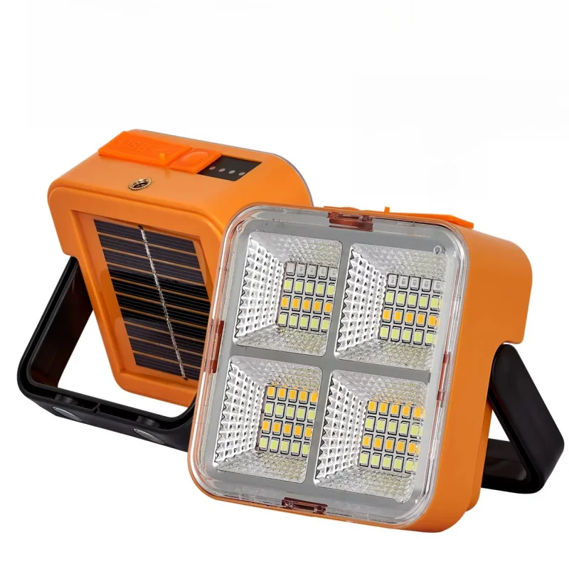 Rechargeable Ultra Solar lamp Camp light Magnet Mini Rechargeable Waterproof Portable Outdoor Led Camping Light Lantern For Tent