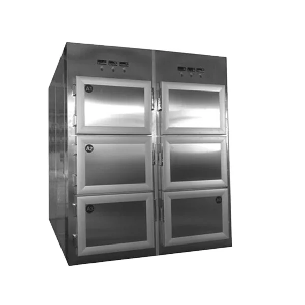 Дешевая цена, 6 трупов, шкаф для морских трупов, холодильник