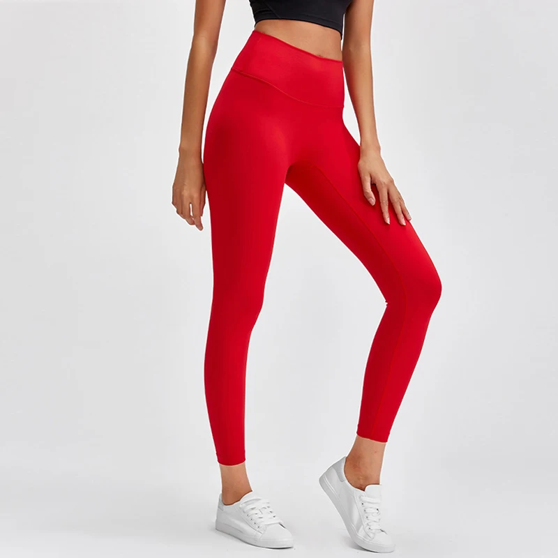 wholesale Lulu Lemon leggings High Waist Butt Lifting Sports fitness Women yoga pants Lulu Lemon