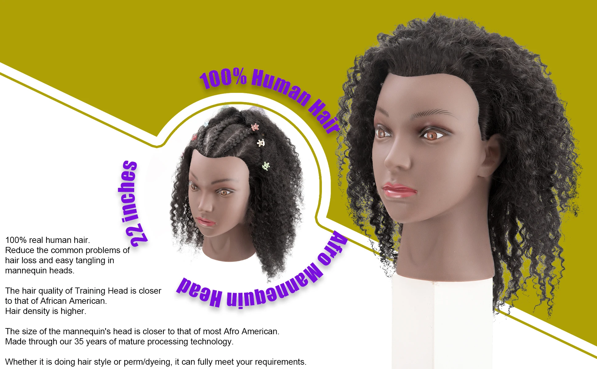Cheap African Americans models, wholesale, head weaving, salon hair training