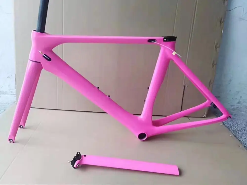 Factory New Design Aluminum/Alloy Bike Frame Chameleon Paint Carbon Fiber Bicycle Frame For Sale