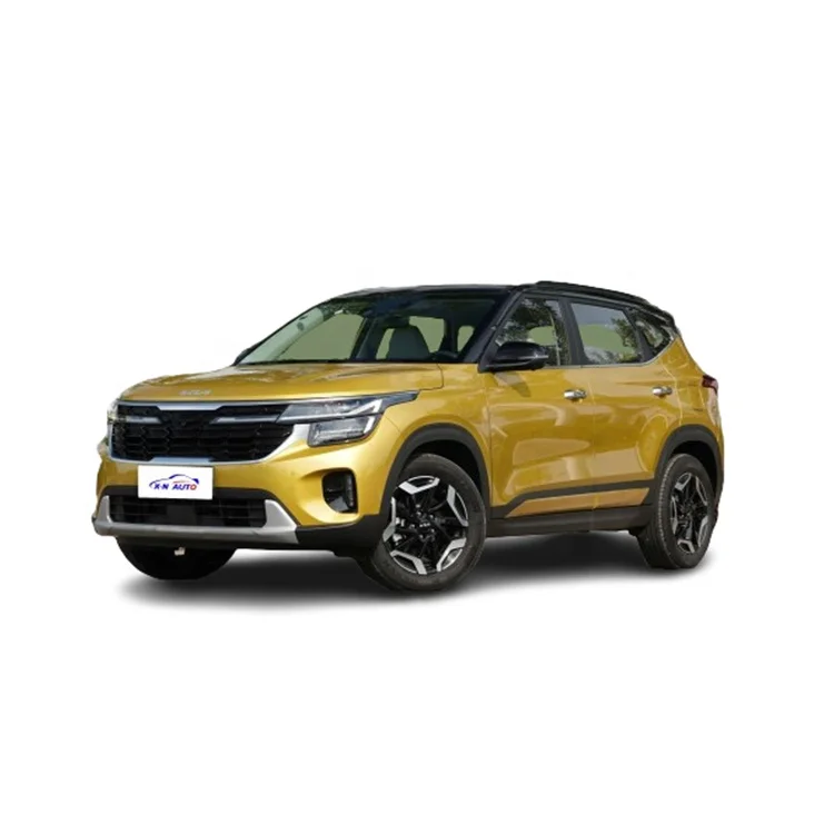 Wholesale Cars Cheap Gasoline Fuel Petrol Car Seltos 1.4T DCT Exalted Edition for KIA LED Electric Leather Turbo Multi-function