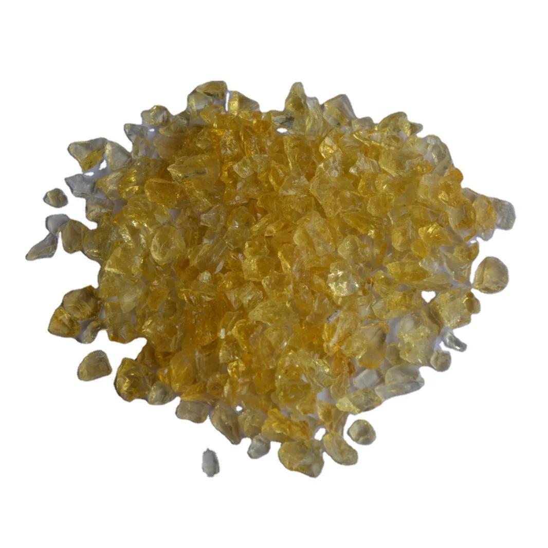 Garden decorative substrate Recycled crushed glass chips crystal glass