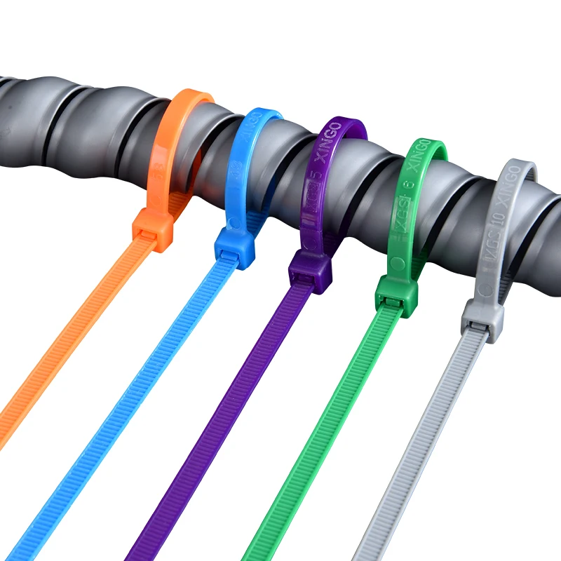 self-locking cable ties quality 100% nylon 66 cable ties UV resistant Self-locking nylon cable ties