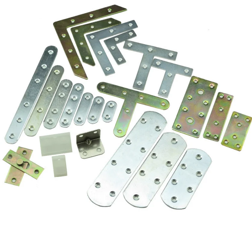 Hot Sale  Wholesale Cheap Round Iron Steel Restaurant Desk Feet Ramp Plate Furniture Metal Parts