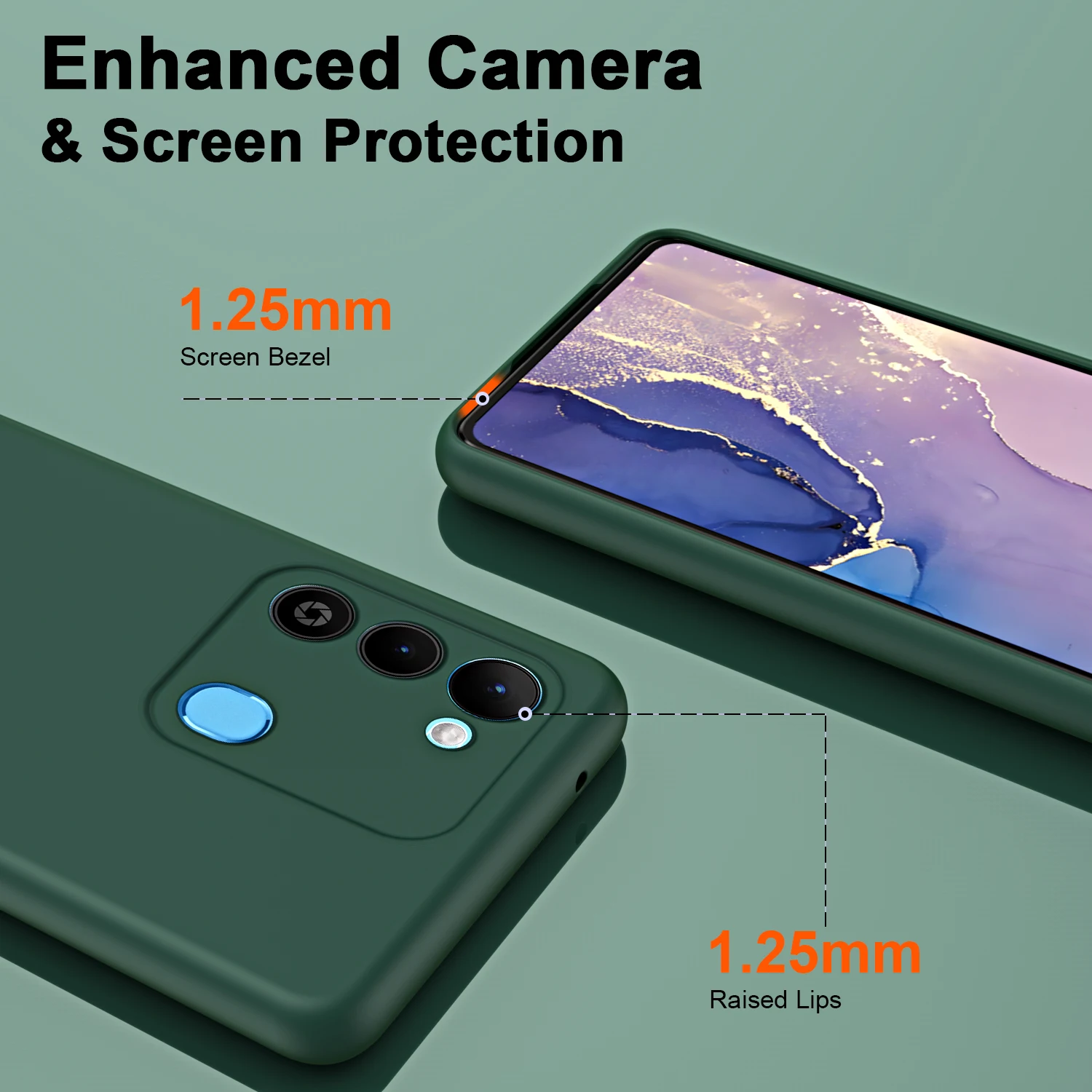 2.2mm thick TPU conque Phone cover back case For Tecno Spark 9 Pro 9T 8C Camon 19 Neo 18T, For Spark Go 2023 Phone case fundas