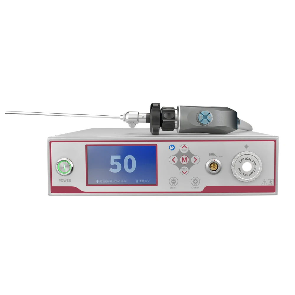 2-in-1 Full HD Endoscope Camera System And Medical LED Cold Light Source For Endoscope Animal Diagnosis