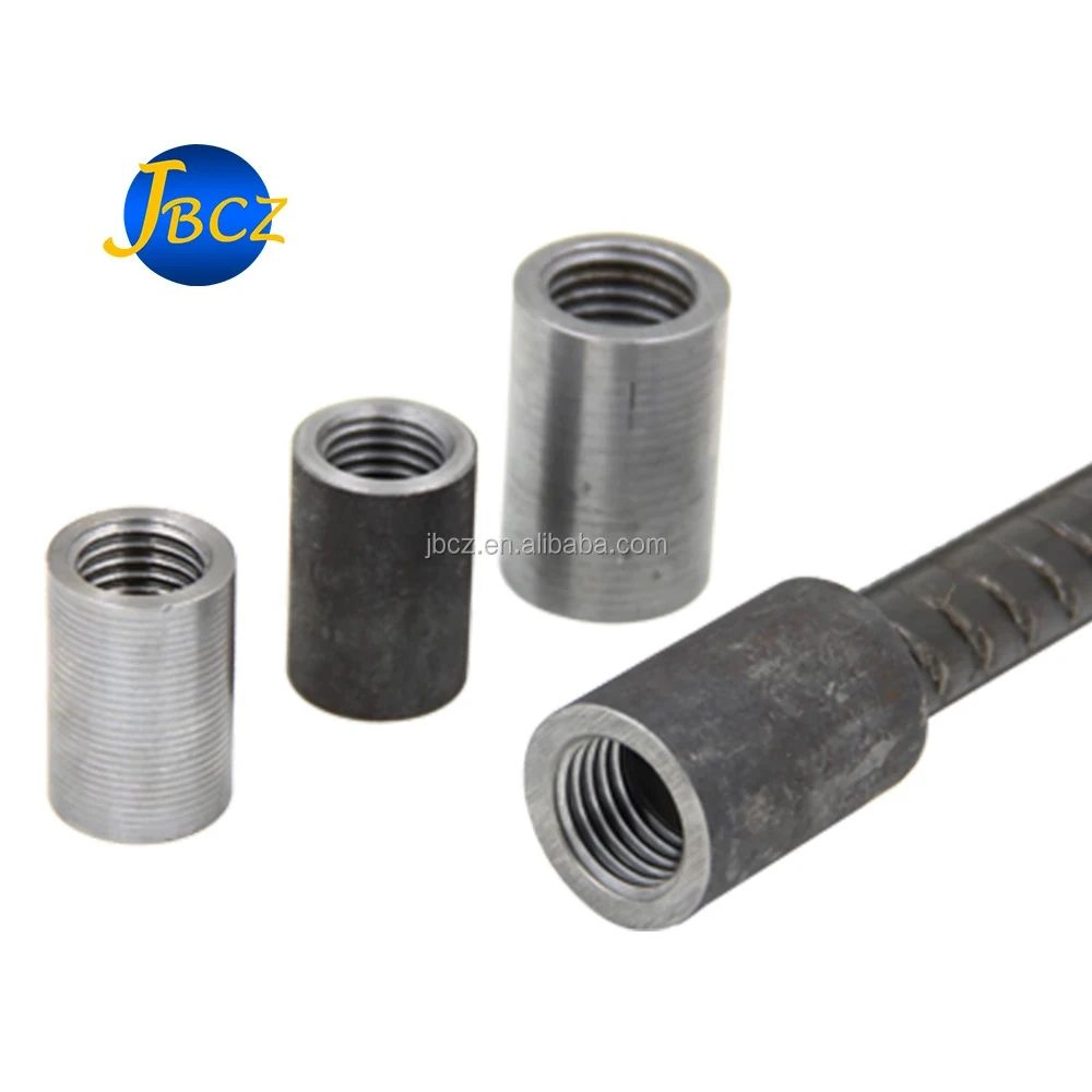 Alloy Steel Reinforcement Rebar Coupler Splicing Coupler For Building