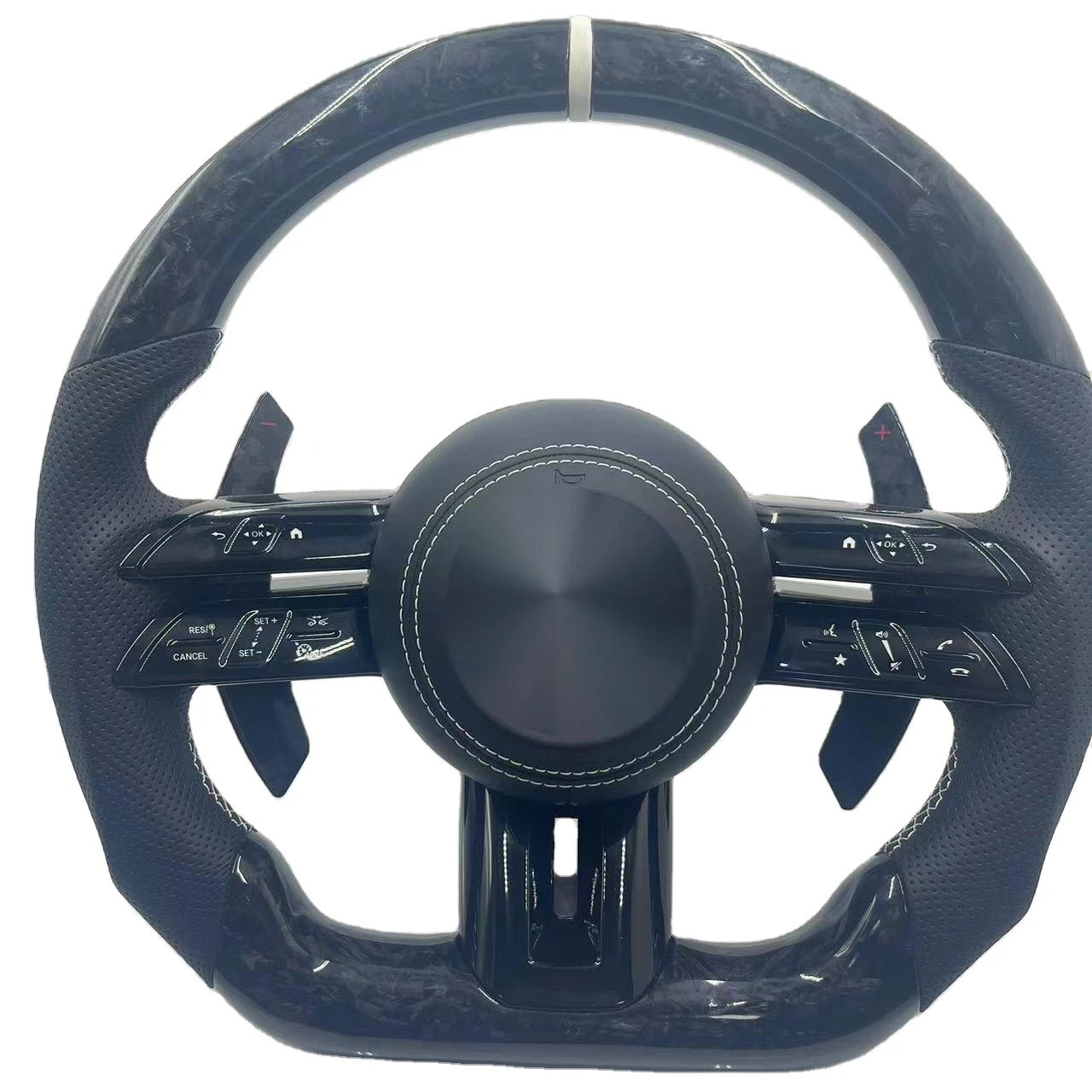 Dragonfly forged carbon fiber steering wheel assembly, suitable for all Mercedes-Benz models, direct installation direct use