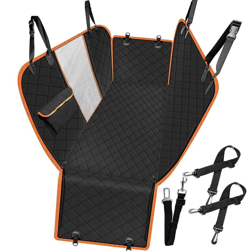 Backseat Dog Waterproof Scratchproof Nonslip Cover Protector Pet Car Seat Cover Personalized Customized Brand Logo 100 Pcs JANYO