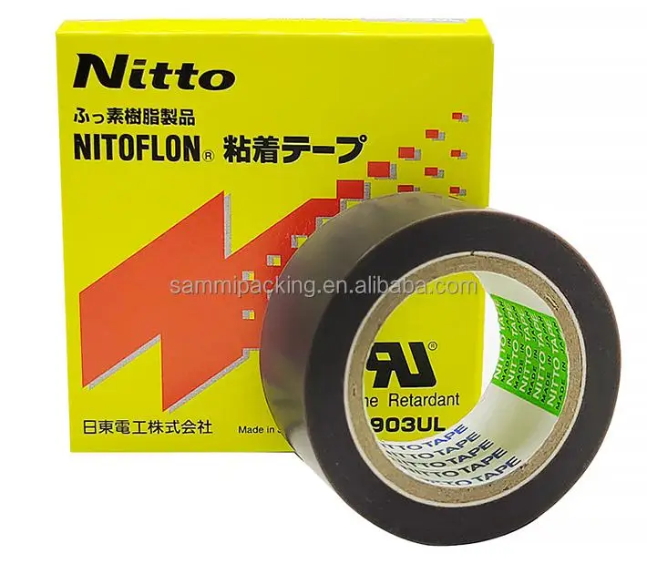 NITTO Denko Nitoflon 903ul PTFE Adhesive Tape High Temperature PTFE Pure Film Gray Heat Sealing Tape