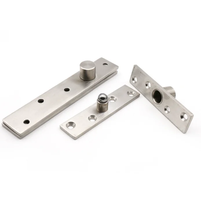 360 Degree Rotating Wooden Door Pivot Hinge Concealed Stainless Steel Up Down Shaft Door Hinge