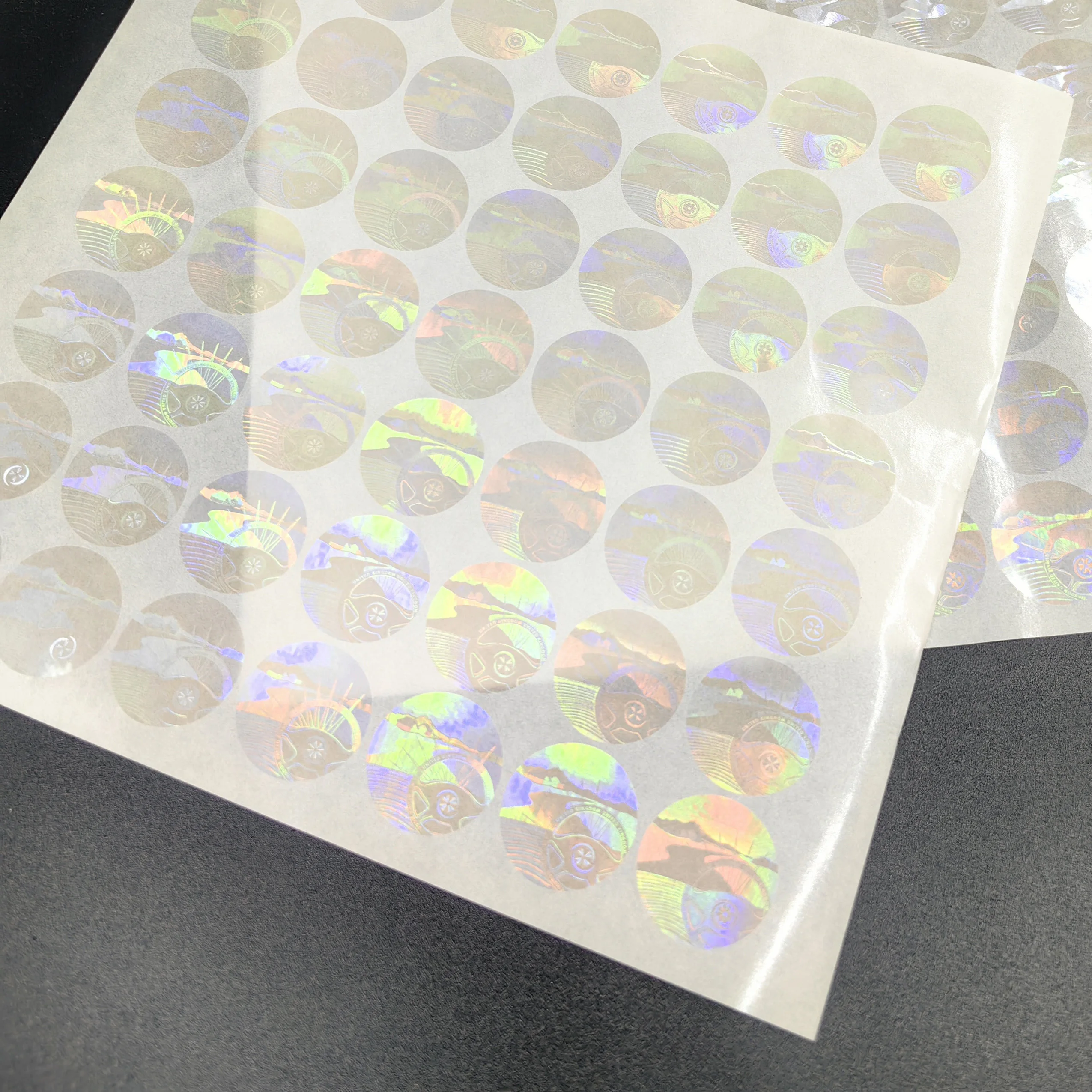 Custom Transparent Hologram Sticker UK Hologram Sticker Hologram Overlay