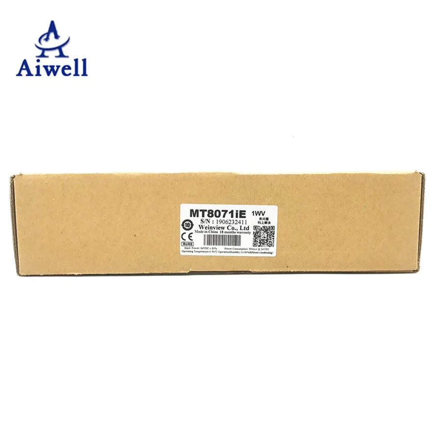 ЖК-дисплей с сенсорным экраном, HMI 7 in De Weintek 7 дюймов, емкостный USB-интерфейс, сенсорный экран MT8071IE, цены, хвалю