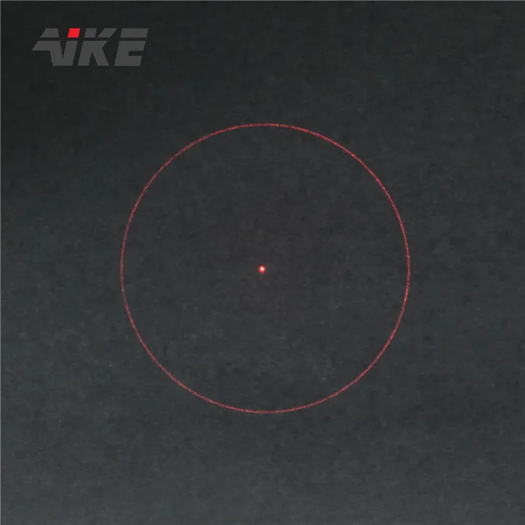 AIKE  Solid Line Circle  515nm/520nm/532nm/650nm/660nm DOE Red Green high quality Laser Diode Module