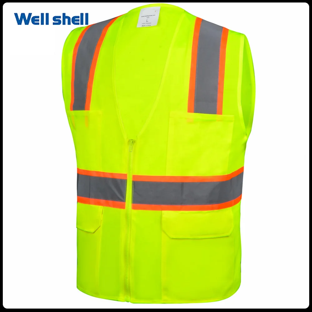 
Police Security Safety Vest reflectorized vest ANSI safety vest 