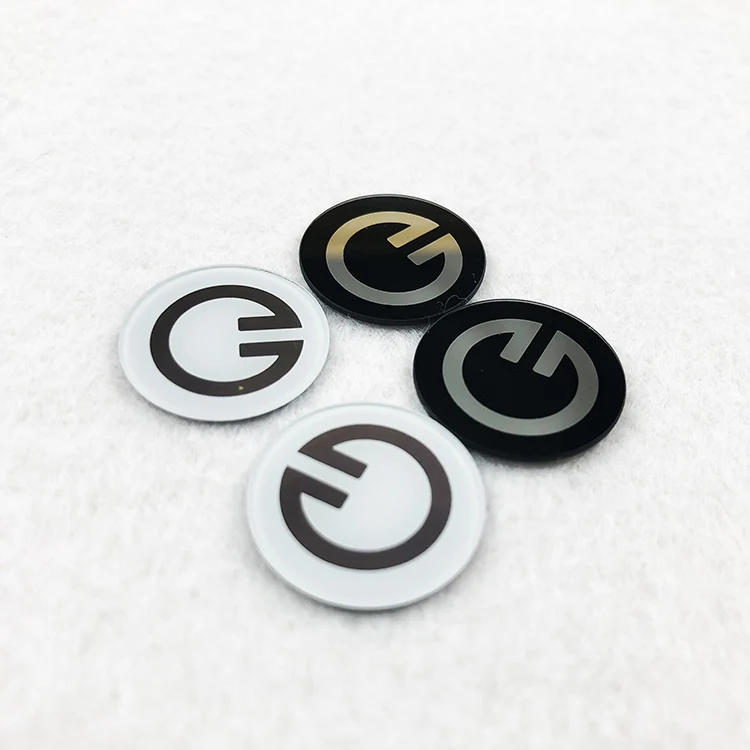 Glass cover plate for intelligent switch button  Customized key glass cover