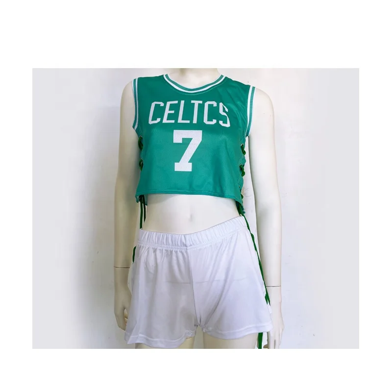 Custom Fashion Basketball Sports Style Sexy Bulls Custom Basketball Jersey Dress For Women Basketball Uniforms Sets