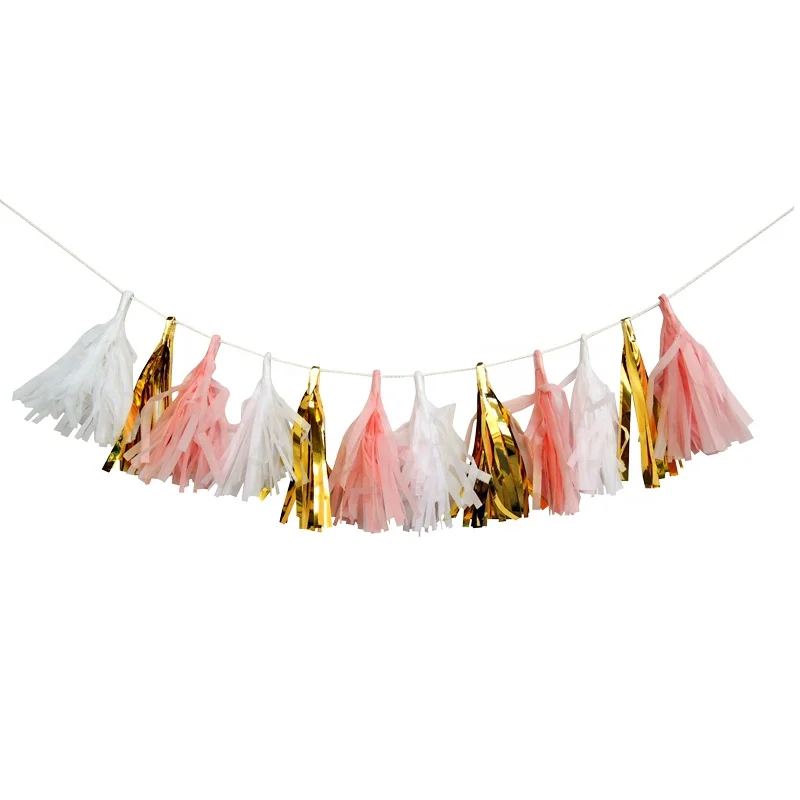 EASTTERN wholesale 2022 HOT Selling good Quality Party Handing Decor Paper Balloon fringe Garland for birthday wedding party supplies