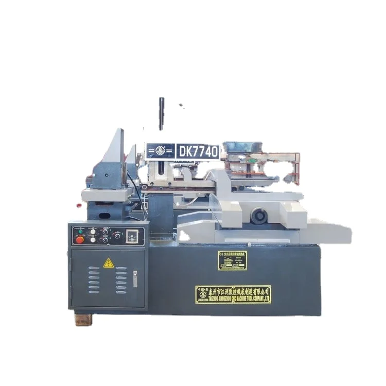 DK7740 automatic cnc medium speed sparking erosion wire cutting machine
