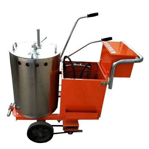 New Automatic Construction Thermoplastic Road Marking Machine with Core Engine for Pavement Road Line Painting