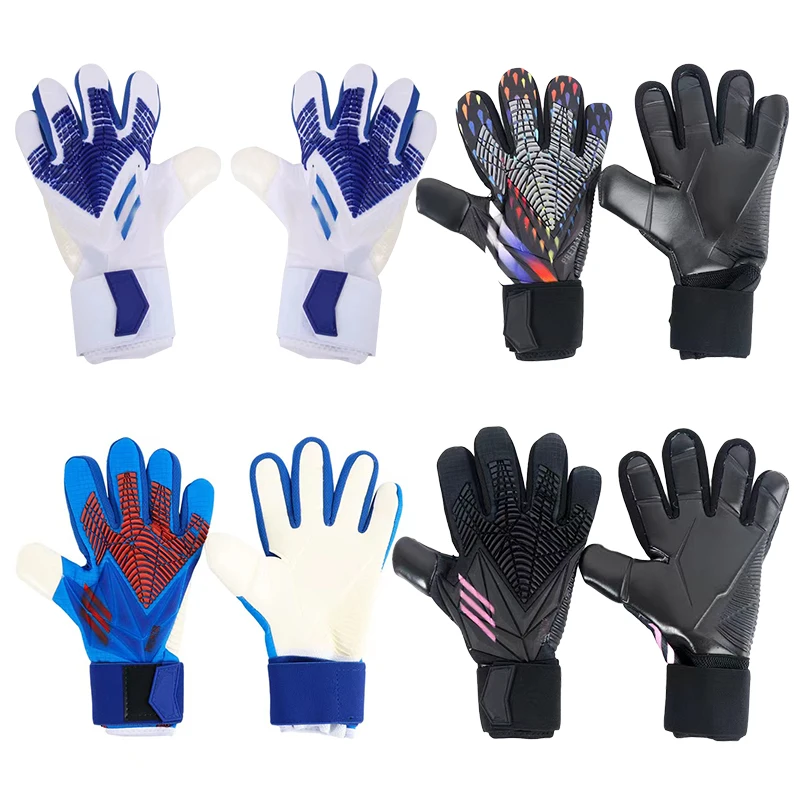 NQ SPORTS Best-Goalkeeper-Gloves Latex Sports Breathable Goalkeeper Football Glove With Buckle Anti-slip And Anti-fall