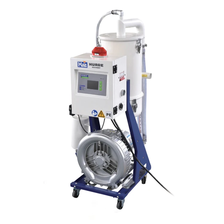 HUARE Independent filter device HAL-300GE high power granulate plastic hopper vacuum pvc auto loader machine