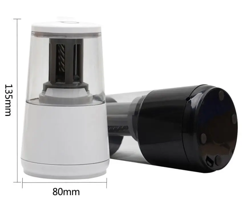 Electric Auto Pencil Sharpener Safe Student Helical Steel Blade Sharpener for Artists Kids Adults Colored Pencils