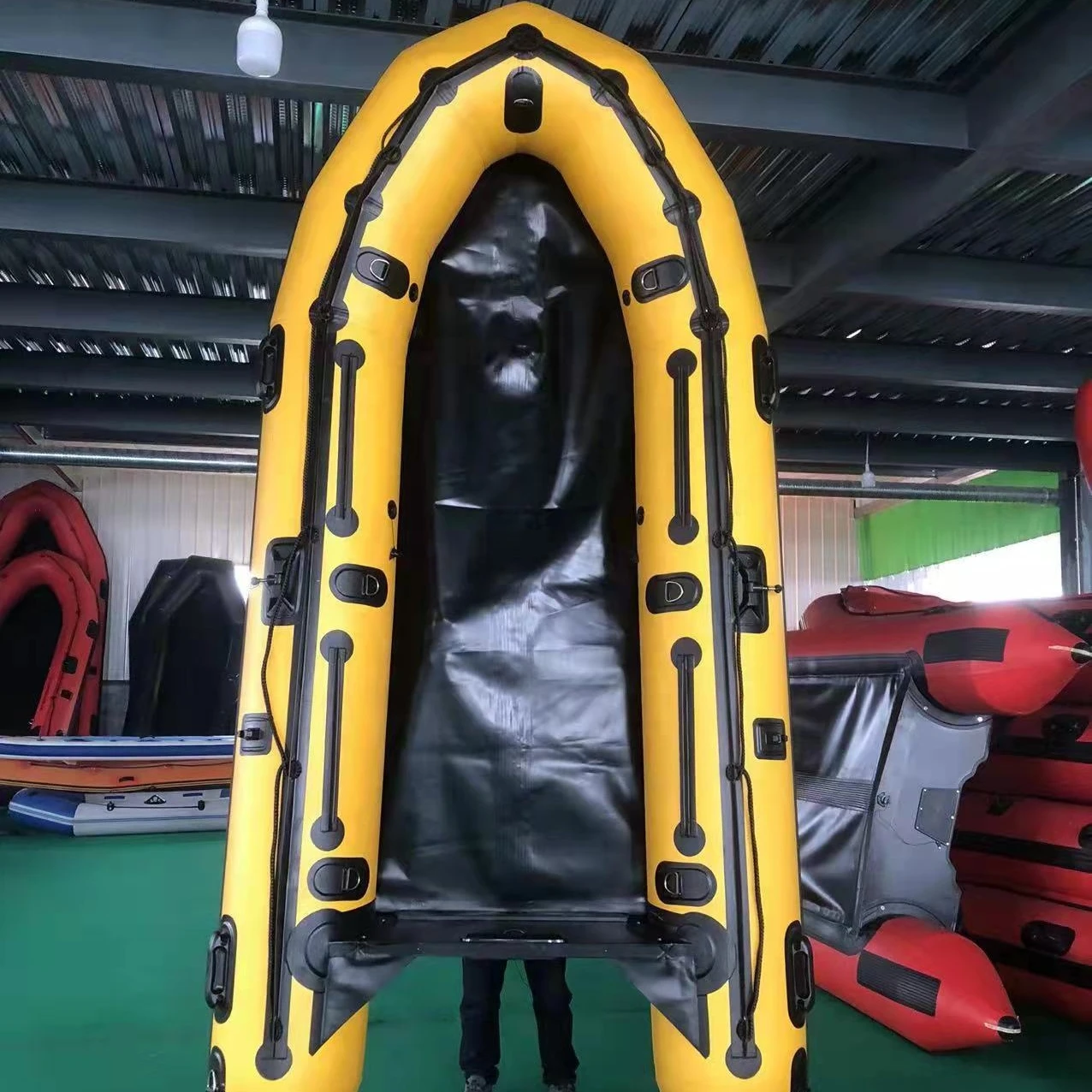 AB230 factory direct supply hot selling inflatable rowing&speed boat