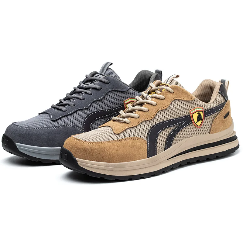 oil slip resistant safety boots anti static water resistant work shoes steel toe puncture proof industrial safety shoes