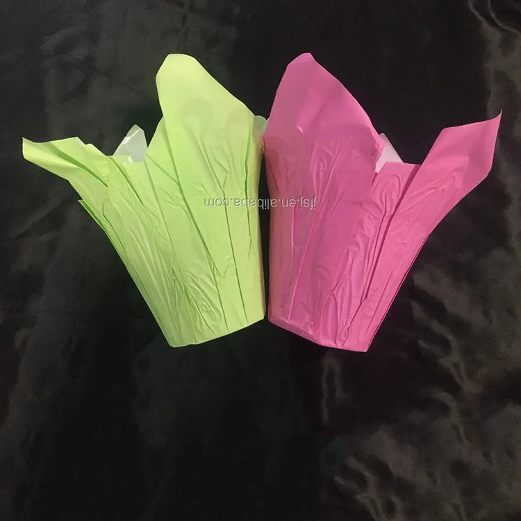 Hot Selling Cheap Custom Wholesale New Style Design Color Plant Pot Cover Plating Aluminium Film Plastic Flowers Pot Cover