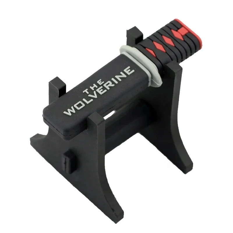 YONANSON Silicone Japanese Samurai Sword Pendrive 16GB  Custom PVC USB Flash Drive 32GB Thumb drives Memory Stick U Disk