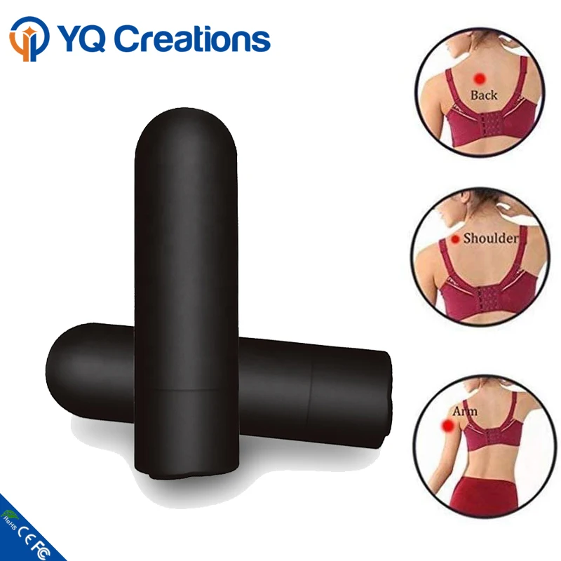 mini lipstick vibrator waterproof mute motor handheld vibrating bullet massagers steel wand for body massagers massager