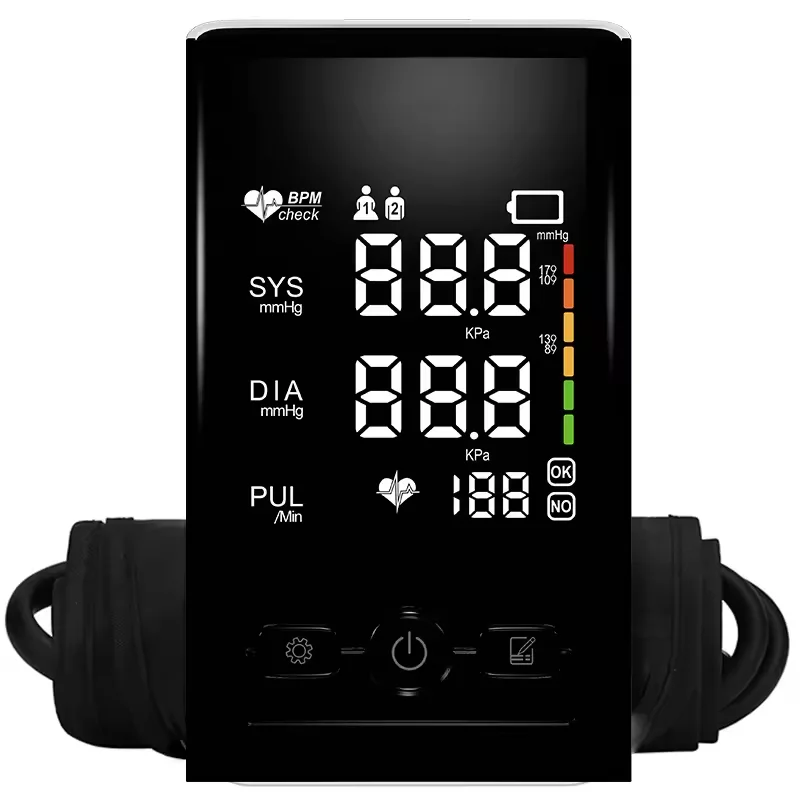 Arm sphygmomanometer digital blood pressure monitor BP monitor Electronic tensiometer