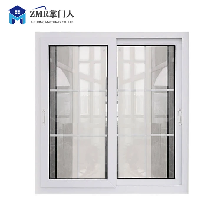 French style windows pvc doors and arched sliding glass windows with grills