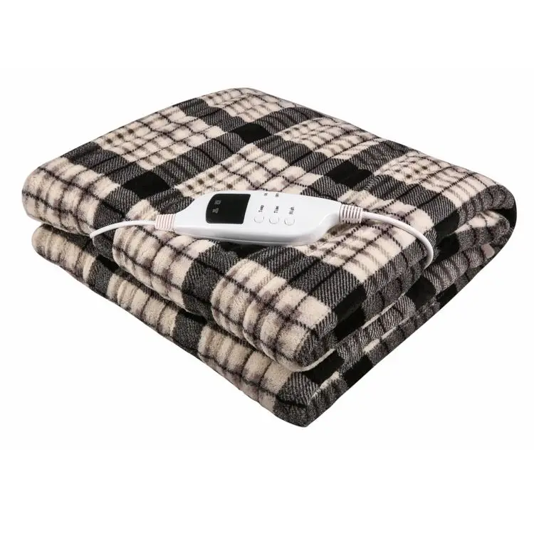 Высококачественное переносное одеяло из синтетической шерсти с электрическим подогревом