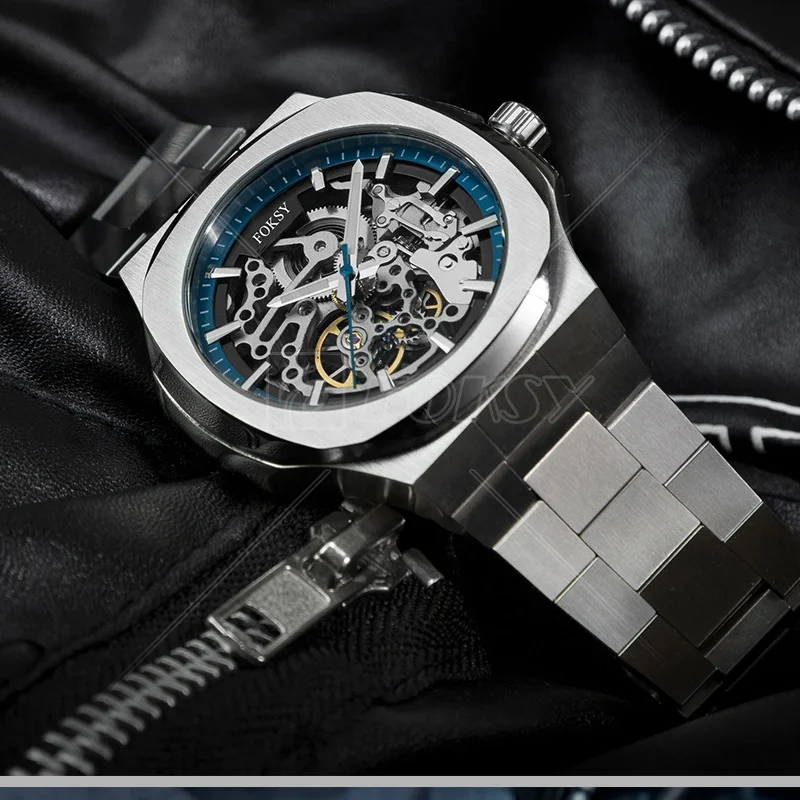 Sublimar Luxury Mechanical Diseno Par Import Automatic Watch Saphir Mecanismo Para Fino Pulsera Supplie Masculino Reloj De Watch